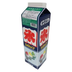 業務用 シロップ スミダ飲料 スミダ かき氷 メロン 1.8L 1800ml 紙パック 1本｜LOHACO by アスクル