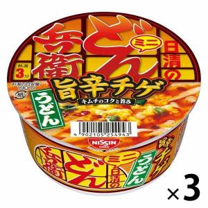 日清食品 日清のどん兵衛 旨辛チゲうどんミニ 3個