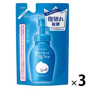 専科 スピーディパーフェクトホイップ モイストタッチ 詰替用 130mL 3個 洗顔フォーム 乾燥肌 保湿 ファイントゥデイ