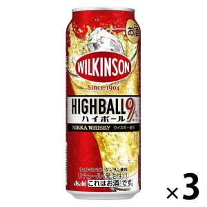 ハイボール　ウィルキンソン・ハイボール　500ml×3本　缶