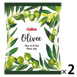 カルビー Olivee（オリービー） マイルドソルト味 2袋 LOHACO限定