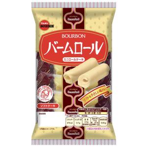 ブルボン バームロール 7本 ＜しっとりソフトなミニロールケーキ＞ 1袋｜LOHACO by アスクル