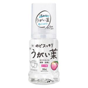 うがい薬 ケンエー のどスッキリうがい薬 ピーチ味 300ml 健栄製薬 口腔内・のどの殺菌　消毒｜LOHACO by アスクル