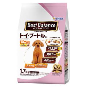 ベストバランス ふっくら仕立て 10歳以上 トイプードル用 1.7kg（284g×6袋入）国産 1袋 ドッグフード 犬用