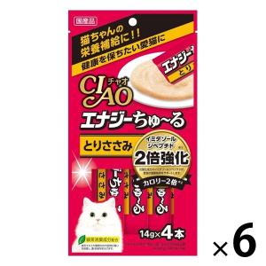 いなば CIAO チャオ エナジーちゅ〜る とりささみ 国産（14g×4本入）6袋 猫 ちゅーる チュール キャットフード おやつ｜LOHACO by ASKUL