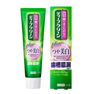 ディープクリーン 薬用ハミガキ つや美白 ロイヤルハーブの香味 100g 花王 歯磨き粉 歯槽膿漏・歯肉炎・口臭予防 ホワイトニング