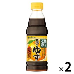 ミツカン　かおりの蔵　丸搾りゆず　360ml　2本 ぽん酢 ポン酢 ポンズ｜LOHACO by アスクル