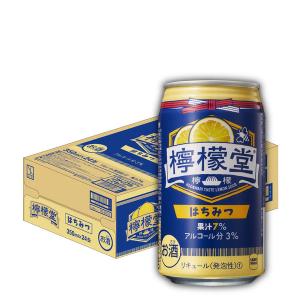 チューハイ　檸檬堂　はちみつレモン　350ml　1ケース(24本)　缶チューハイ　レモンサワー｜LOHACO by ASKUL