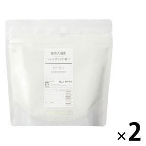 無印良品 薬用入浴剤・レモングラスの香り 380g・スプーン付 2袋 良品計画
