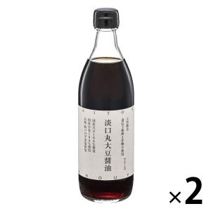 淡口（うすくち）丸大豆醤油 500ml 2本 大徳醤油 国産