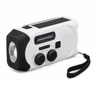 アイリスオーヤマ 充電ラジオライト(手回し・ソーラー) 4967576496230 1個