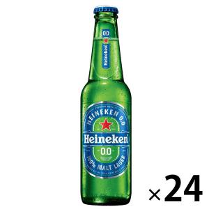 ノンアルコール ビールテイスト飲料 ノンアル ハイネケン 0.0 330ml 瓶 1箱（24本）｜LOHACO by ASKUL