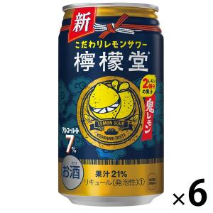 【アウトレット】コカ・コーラ　檸檬堂　鬼レモン（ Alc. 7%）　1セット（350ml ×6本）