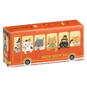 プラス テープのり ノリノ 紙ケース入り しっかり貼れる 限定 レッド 猫 54493 1個｜LOHACO by アスクル