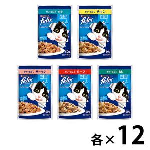 フィリックスパウチ やわらかグリル ゼリー仕立て 成猫 ツナ ( 12袋入