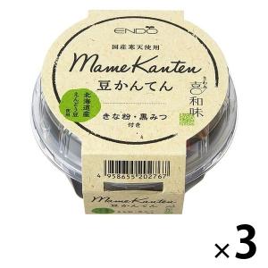 喜和味 豆かんてん 3個 遠藤製餡 和菓子｜LOHACO by ASKUL