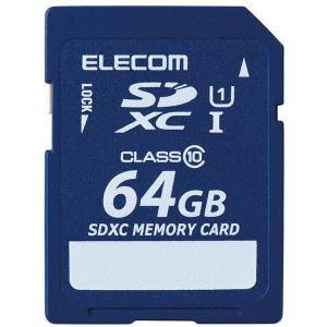 SDカード 64GB Class10 データ復旧 SDXCカード MF-FSD064GC10R 1個 エレコム｜LOHACO by ASKUL