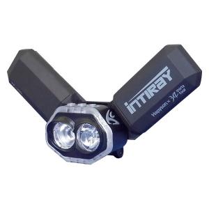 【アウトレット】チェストライト 乾電池式 LEDライト 防水保護等級IPX4 ブラック YF-200B-K 1個 Hapyson（ハピソン）｜LOHACO by アスクル