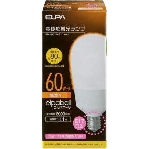 東芝 電球形蛍光灯 A15形・電球色ネオボールZリアル EFA15EL/11-Z 口金