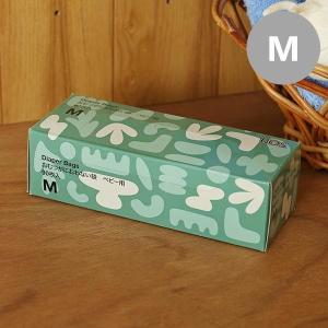 【アスクル・ロハコ限定デザイン】おむつが臭わない袋 BOS ベビー用 Mサイズ 90枚入 1個 クリロン化成（イチオシ） オリジナル｜LOHACO by アスクル