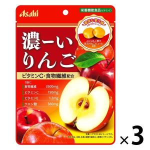 濃ーいりんご 3袋 アサヒグループ食品 飴 キャンディ｜LOHACO by ASKUL