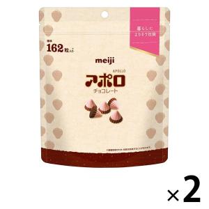 アポロシンプル包装大容量パウチ 2袋 明治 チョコレート｜LOHACO by ASKUL