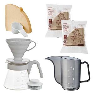 【アウトレット】HARIO コーヒードリッパーセット （サーバー ケトル ペーパーフィルター） 1個