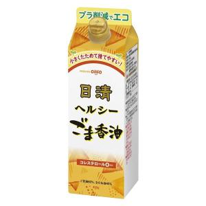 【ワゴンセール】日清ヘルシーごま香油 450g 紙パック 1個 日清オイリオ コレステロール0｜LOHACO by アスクル