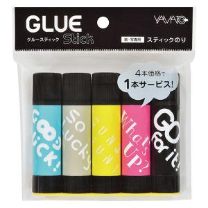 12本セット AX 強粘着 カラースティックのり 20g 全6色 区分60Y
