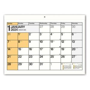 【2024年版カレンダー】 日本能率協会 NOLTYカレンダー壁掛け6 A3 C111 1冊