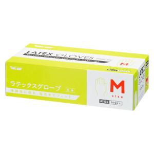 New DF ポリマーラテックスグローブFT ノンパウダー Mサイズ 100枚入1