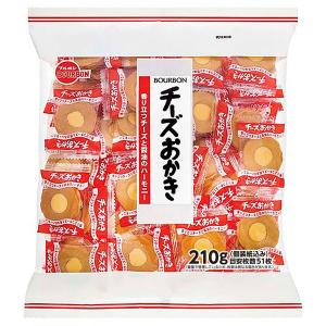 せんべい 煎餅 食べきりサイズ チーズおかき 210g 1個 ブルボン｜LOHACO by アスクル