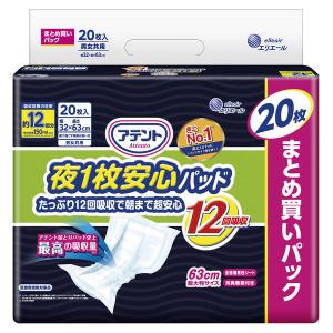大人用紙オムツ(紙おむつ)  アテント　Sサイズ 20枚×6袋 アテント 【ポイント5倍】【大人用紙おむつ類】大王製紙 夜1枚