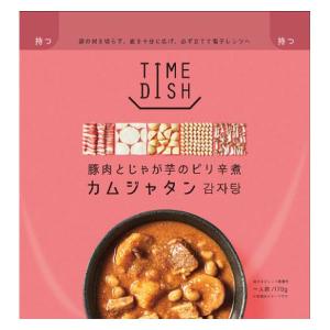 TIME DISH 豚肉とじゃが芋のピリ辛煮カムジャタン 170g 1個 カネカ食品｜LOHACO by ASKUL