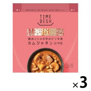 TIME DISH 豚肉とじゃが芋のピリ辛煮カムジャタン 170g 3個 カネカ食品｜LOHACO by ASKUL