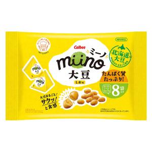 miino（ミーノ） 大豆しお味三角パック 1袋 カルビー スナック菓子 おつまみ