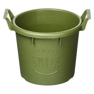 【園芸用品】大和プラスチック グロウコンテナ 12型 グリーン 鉢 0.6L ガーデニング