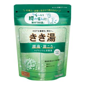 薬用 入浴剤 炭酸 きき湯 マグネシウム炭酸湯 カボスの香り 360g 1個 透明タイプ 温泉科学 疲労回復 医薬部外品 アース製薬｜LOHACO by アスクル