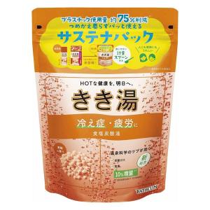 きき湯 炭酸入浴剤 食塩炭酸湯 360g お湯の色 乳緑色の湯（にごりタイプ）1個 バスクリン