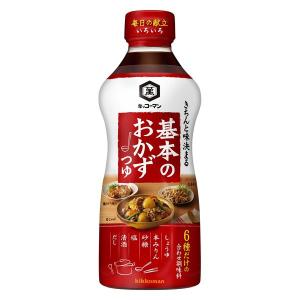 キッコーマン 基本のおかずつゆ 500ml 1本 合わせ調味料　料理用つゆ｜LOHACO by ASKUL