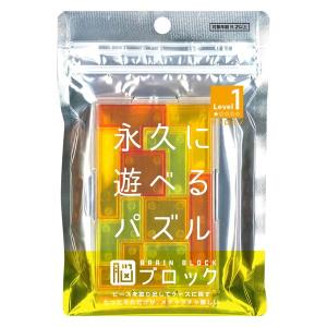 テンヨー 脳ブロック 永久に遊べるパズル テトロミノ レベル1 TBB-01 1個｜LOHACO by アスクル