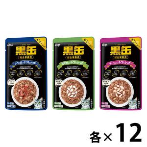 アイシア（AIXIA） 黒缶 パウチ 総合栄養食 グレインフリー ゼリー
