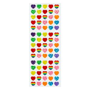 奥山商会 プリズムシール レインボーハート CP098 1枚の商品画像