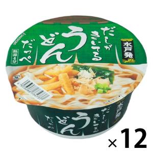 【アウトレット】麺のスナオシ だしがきいてるうどんだっぺ 12食 カップラーメン｜LOHACO by アスクル