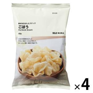 無印良品 素材を生かしたスナック ごぼう 48g 1セット（1袋×4） 良品計画｜LOHACO by アスクル