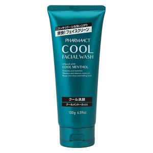 ファーマアクト 熊野油脂 クール 洗顔フォーム 130g【ドラッグストア