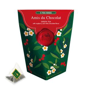ルピシア Amis du Chocolat（アミデュショコラ） 紅茶ティーバッグ 限定デザインBOX 1箱（5バッグ入）｜LOHACO by ASKUL