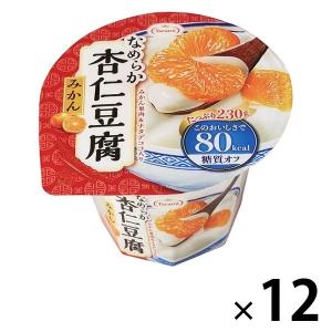 Taramiなめらか杏仁豆腐みかん 80kcal 12個 たらみ ゼリー