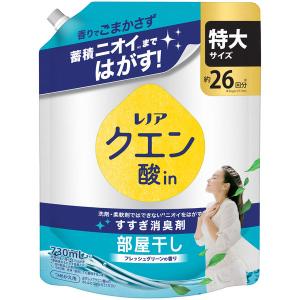 レノア クエン酸in 詰め替え用 1100ml 2個セット 超特大サイズ すすぎ