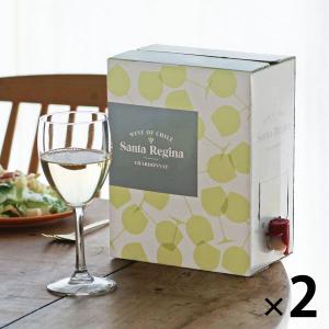 【アスクル・ロハコ限定】白ワイン チリ サンタ レジーナ BIB シャルドネ 3L 2個 辛口 オリジナル｜LOHACO by アスクル